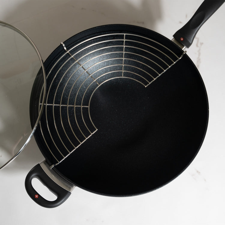 XD Nonstick Wok with Glass Lid