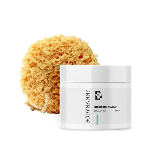 Bodynanny Eucalyptus Scrub Set