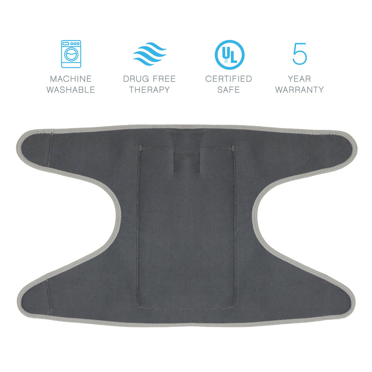 PureRelief Universal Joint And Muscle Heating Pad - Gray