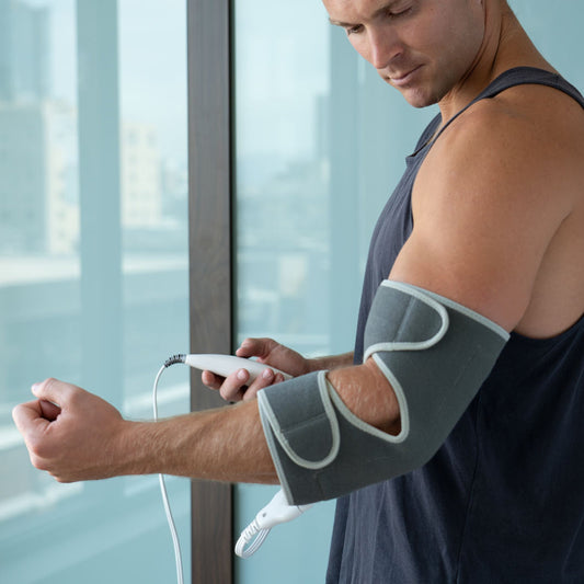 PureRelief Universal Joint And Muscle Heating Pad - Gray