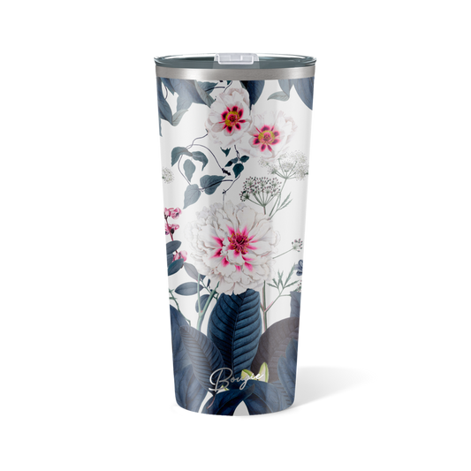 Peony | 22oz. Insulated Tumbler - My Bougie Bottle