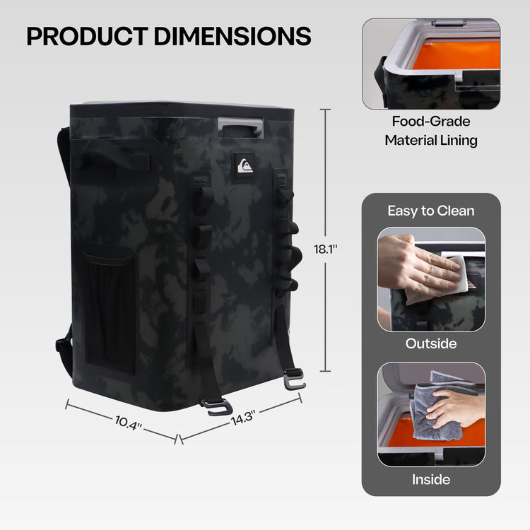 The Coastal Collection Zipperless Backpack Cooler