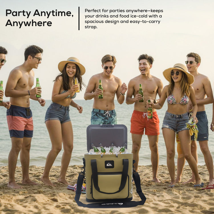 The Coastal Collection Zipperless Box Cooler
