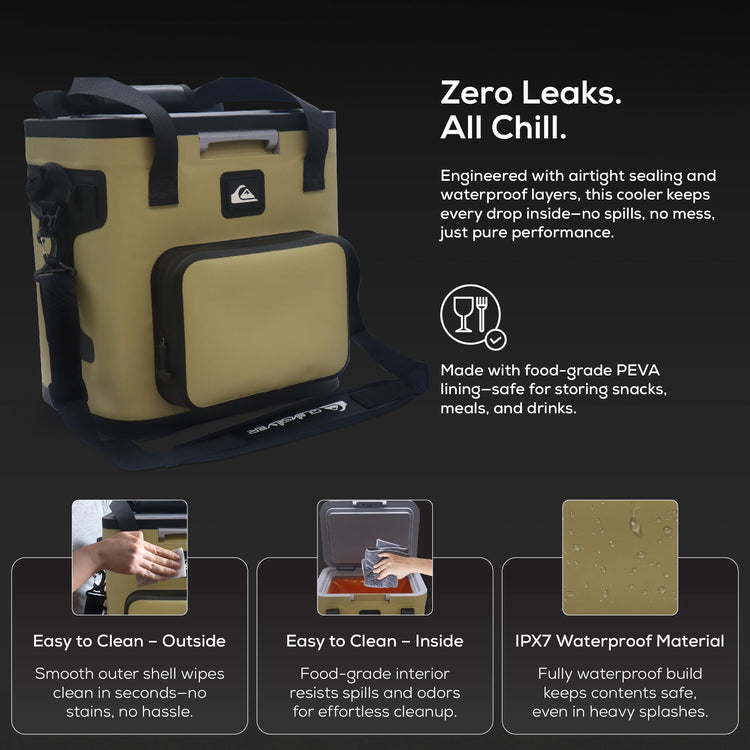 The Coastal Collection Zipperless Box Cooler