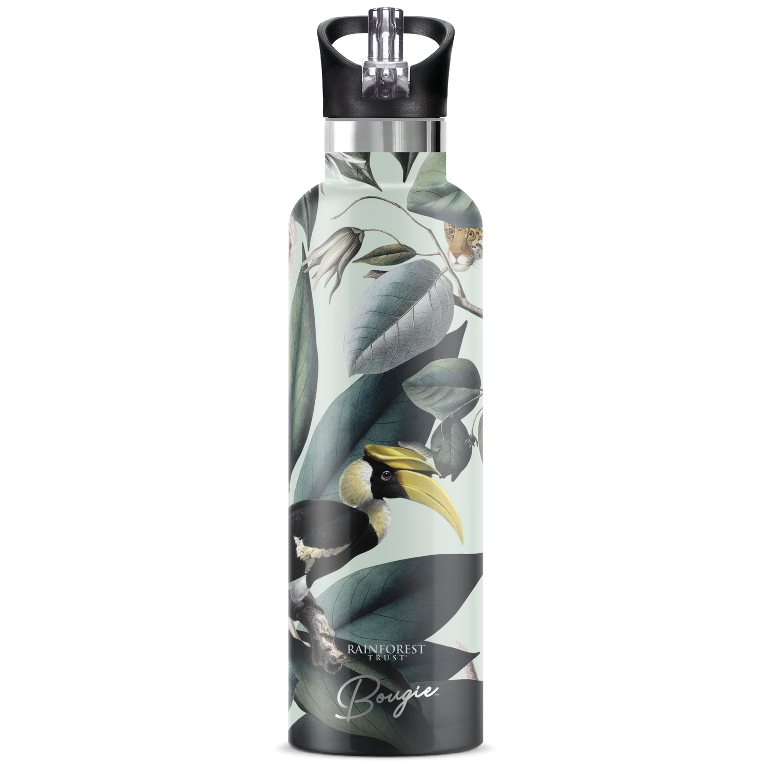 Rainforest Trust | 25oz. Insulated Water Bottle - My Bougie Bottle