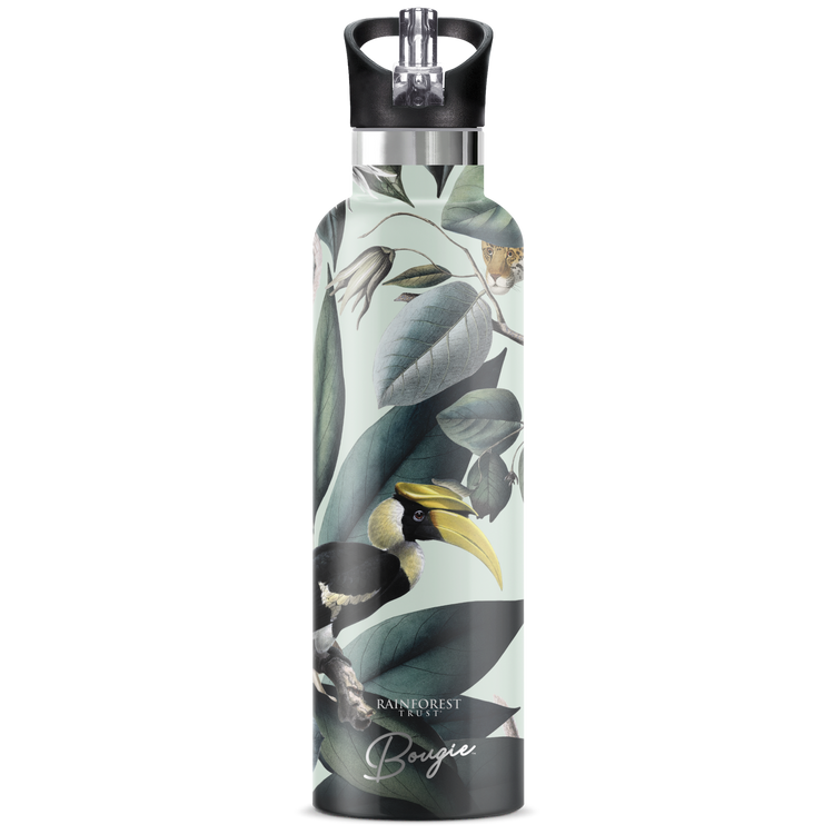 Rainforest Trust | 25oz. Insulated Water Bottle - My Bougie Bottle