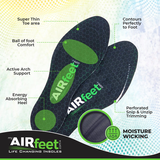 AIRfeet RELIEF O2, 2 Pair Bundle
