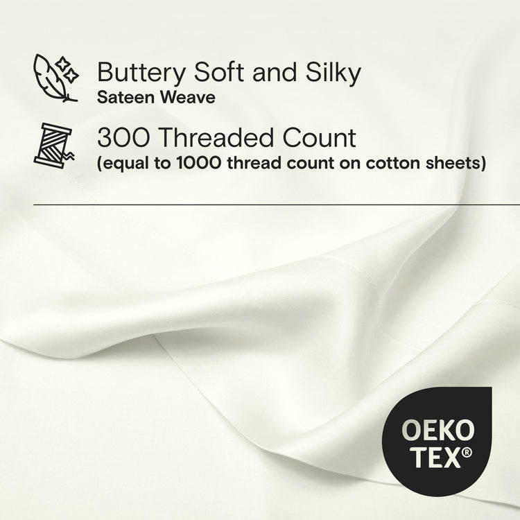 Organic Bamboo Sheet Set - Ivory