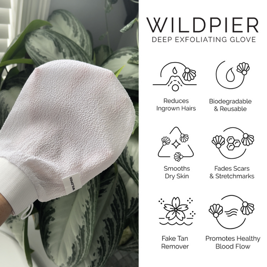 Deep Exfoliating Glove and Konjac Sponge Bundle