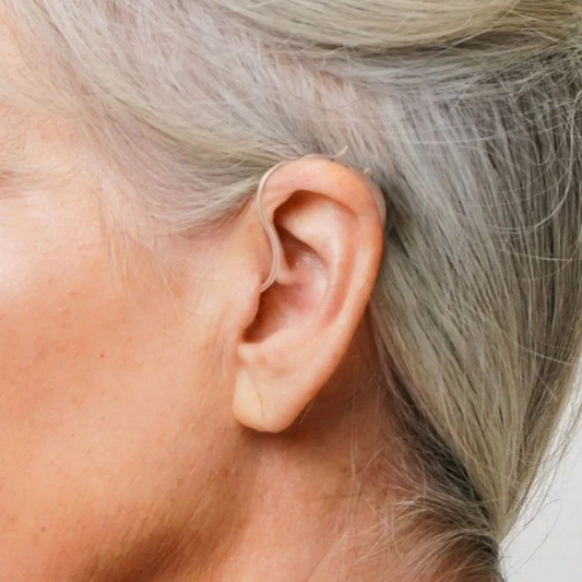 Ceretone-Solid OTC Hearing Aids BTE (Behind The Ear) - Beige