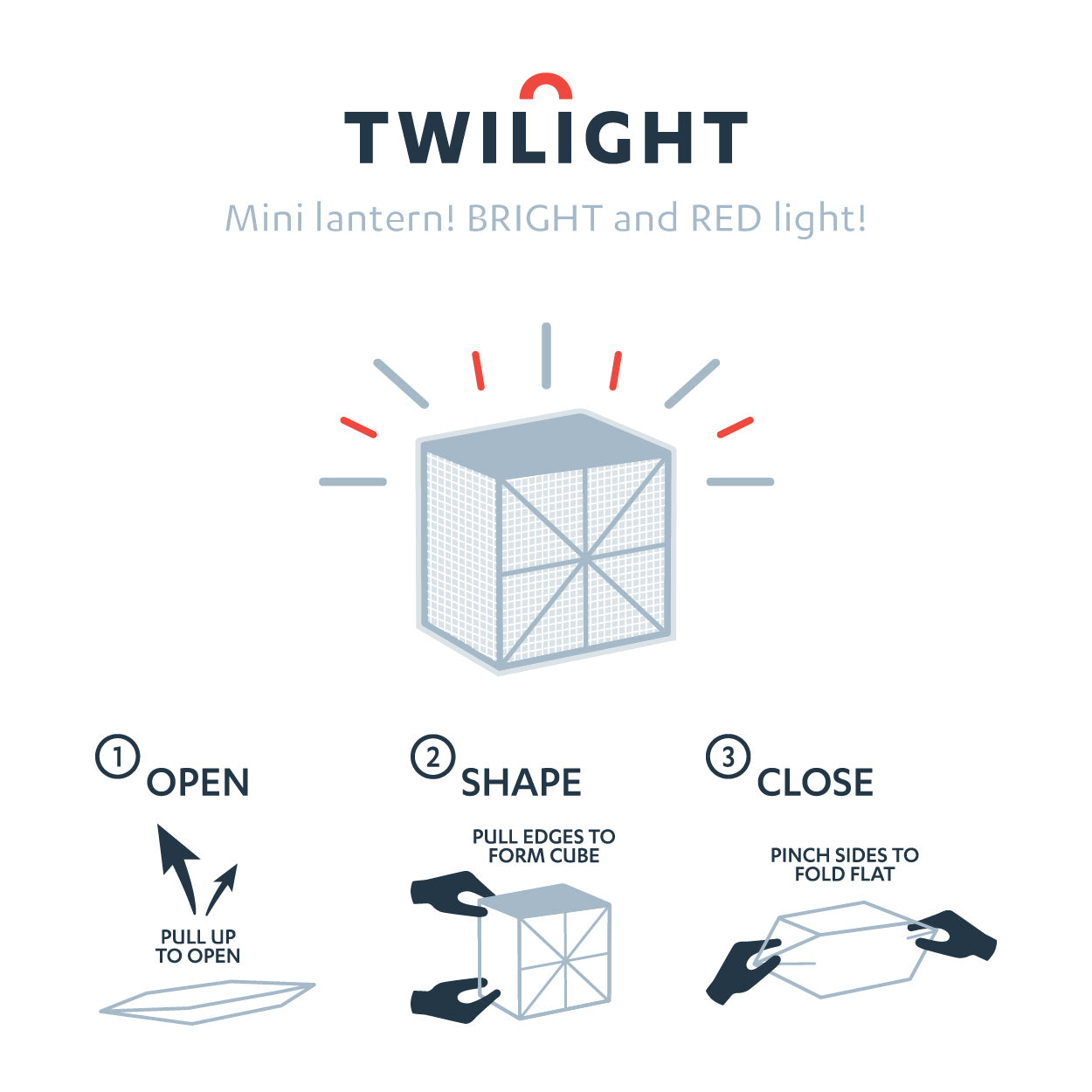 Twilight opening instructions.