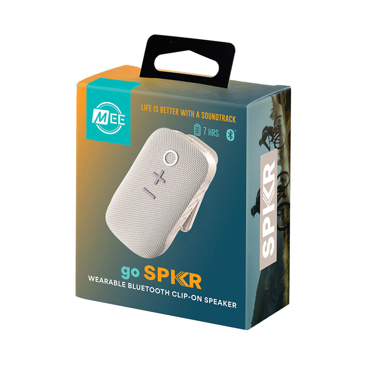 goSPKR Wearable Clip-on Bluetooth Speaker