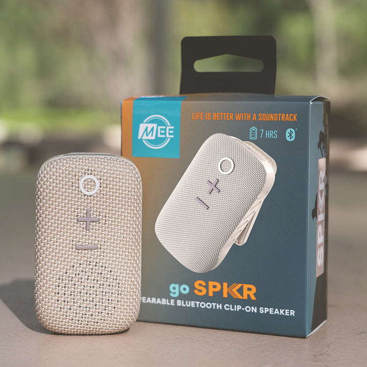goSPKR Wearable Clip-on Bluetooth Speaker