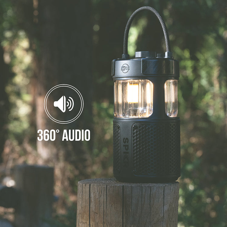 lightSPKR Bluetooth Wireless Speaker with Camping Lantern