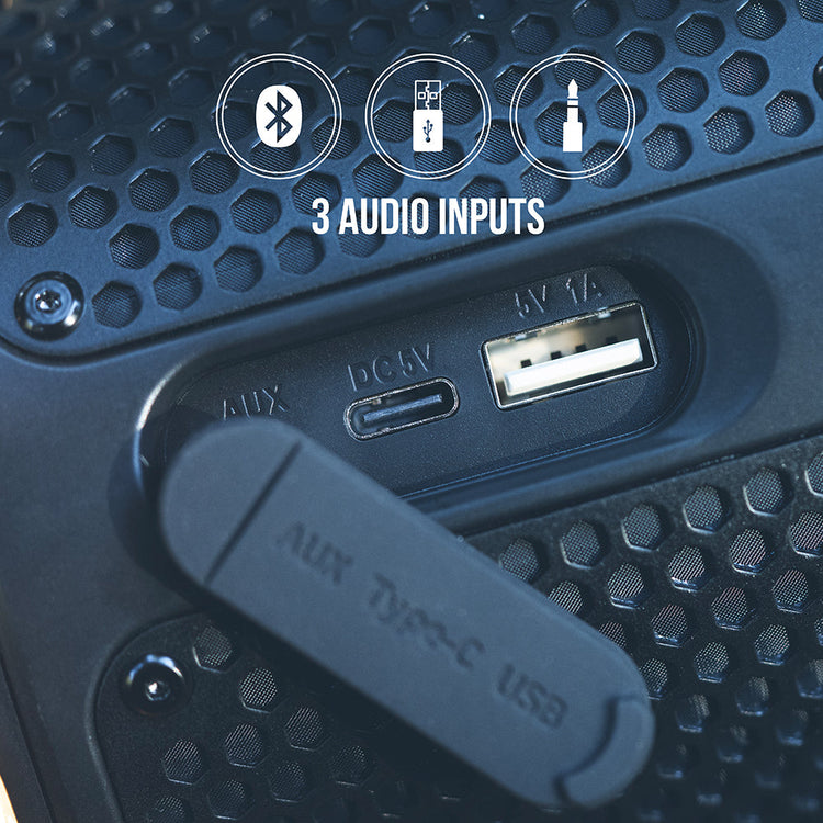 lightSPKR Bluetooth Wireless Speaker with Camping Lantern