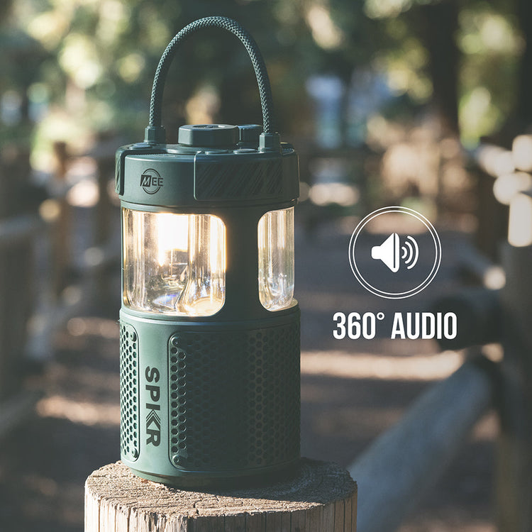 lightSPKR Bluetooth Wireless Speaker with Camping Lantern
