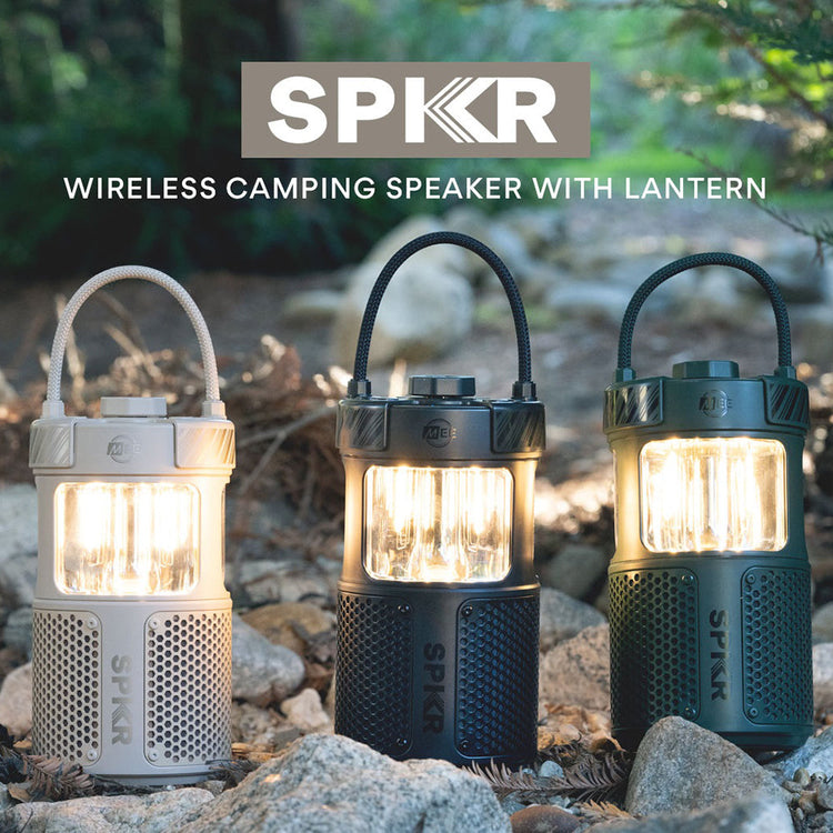 lightSPKR Bluetooth Wireless Speaker with Camping Lantern