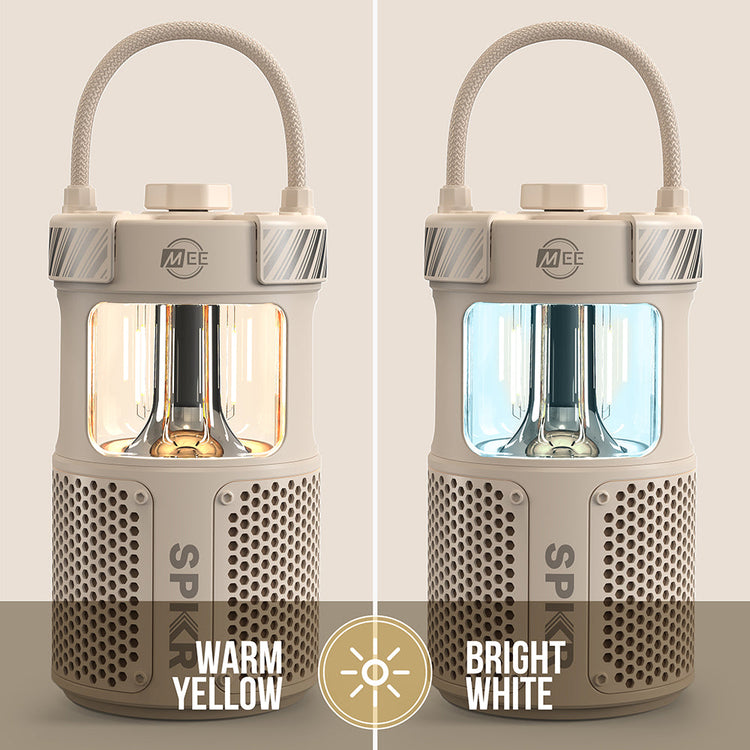 lightSPKR Bluetooth Wireless Speaker with Camping Lantern