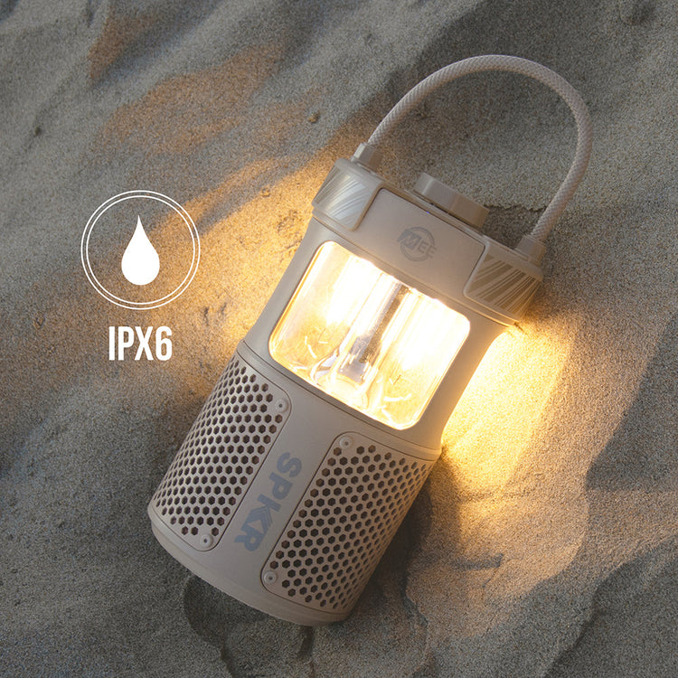 lightSPKR Bluetooth Wireless Speaker with Camping Lantern
