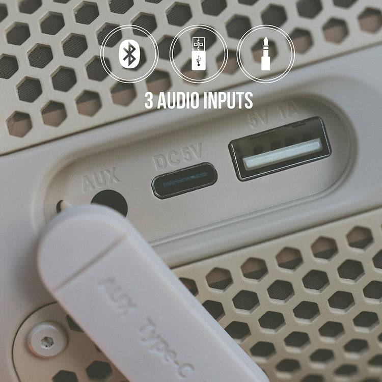 lightSPKR Bluetooth Wireless Speaker with Camping Lantern