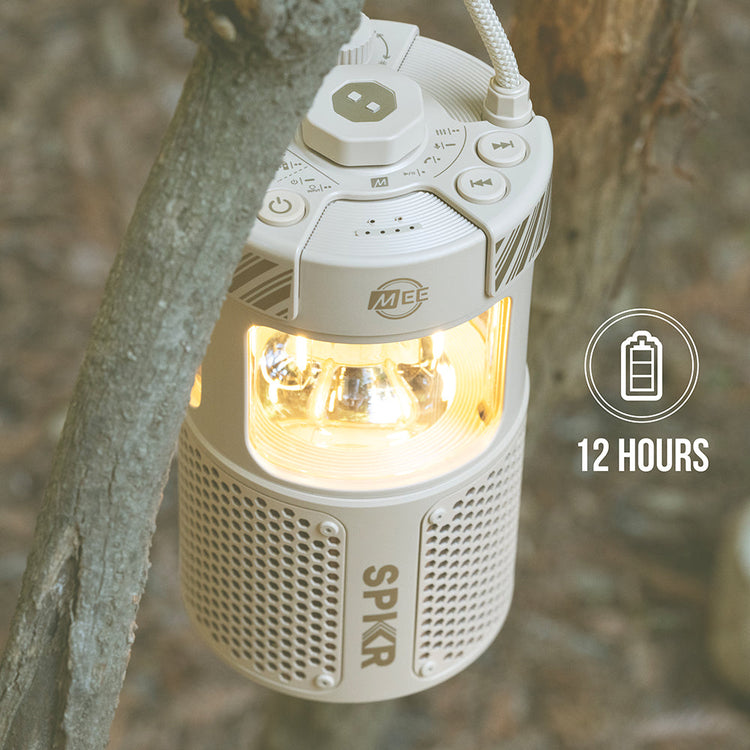 lightSPKR Bluetooth Wireless Speaker with Camping Lantern