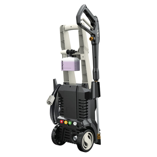 Surge electric pressure washer with nozzle and hose on a white background