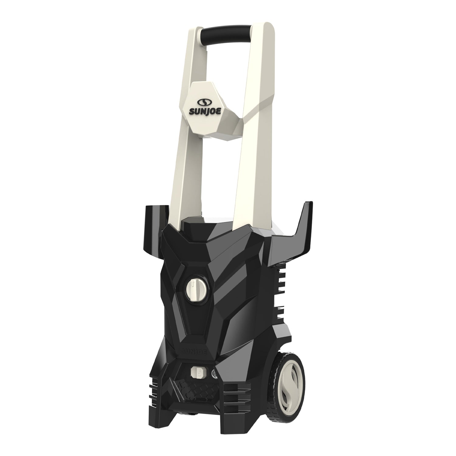 Sun Joe pressure washer on a white background