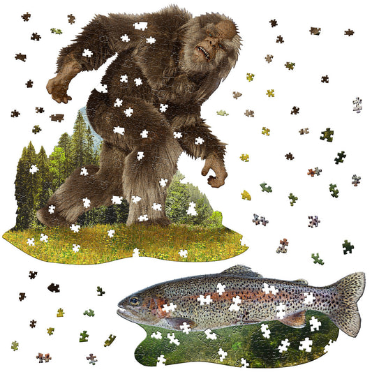 OUTDOOR LOVERS BUNDLE: I AM SASQUATCH 1000 & I AM TROUT 300