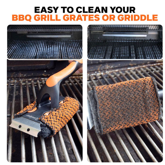 Q-Swiper XL Scrub-Clean Grill Cleaner Kit