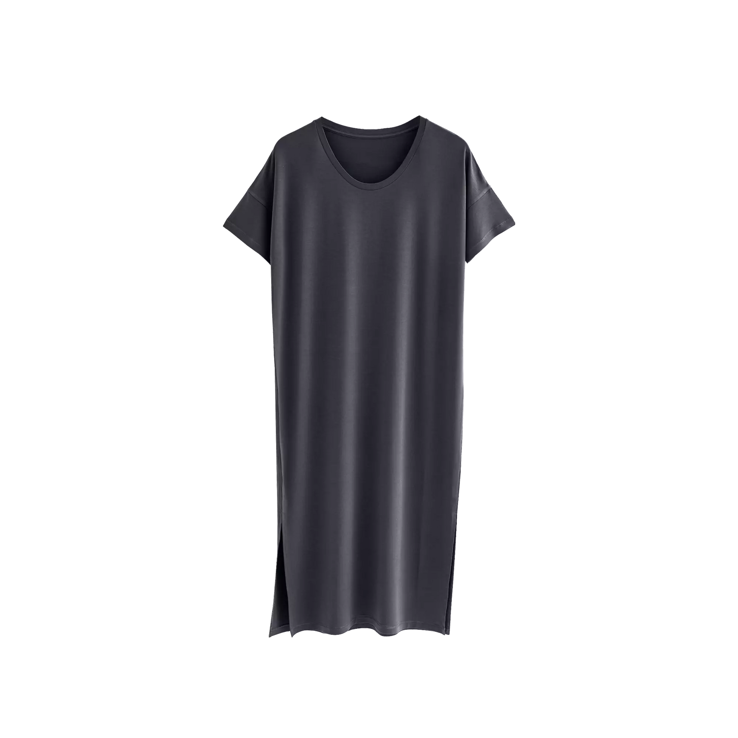 Black dress on a white background