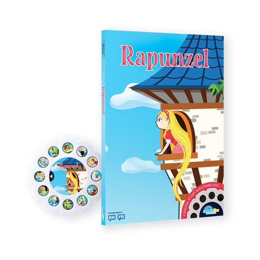 Set of children's books with colorful illustrations on a white background