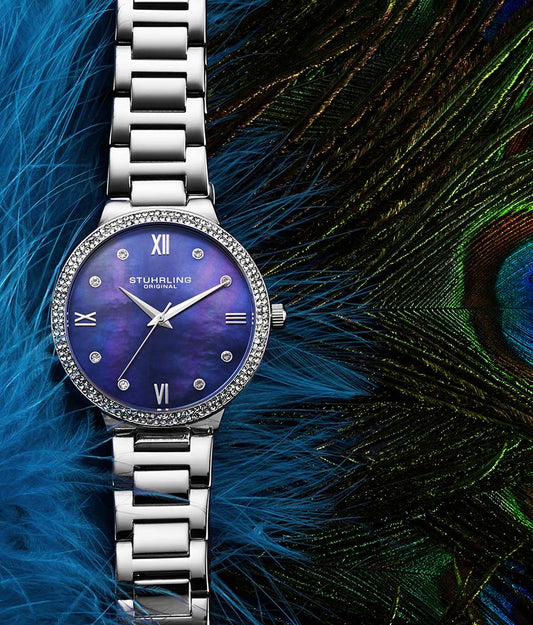 Blue Dial / Silver Case / Silver Band