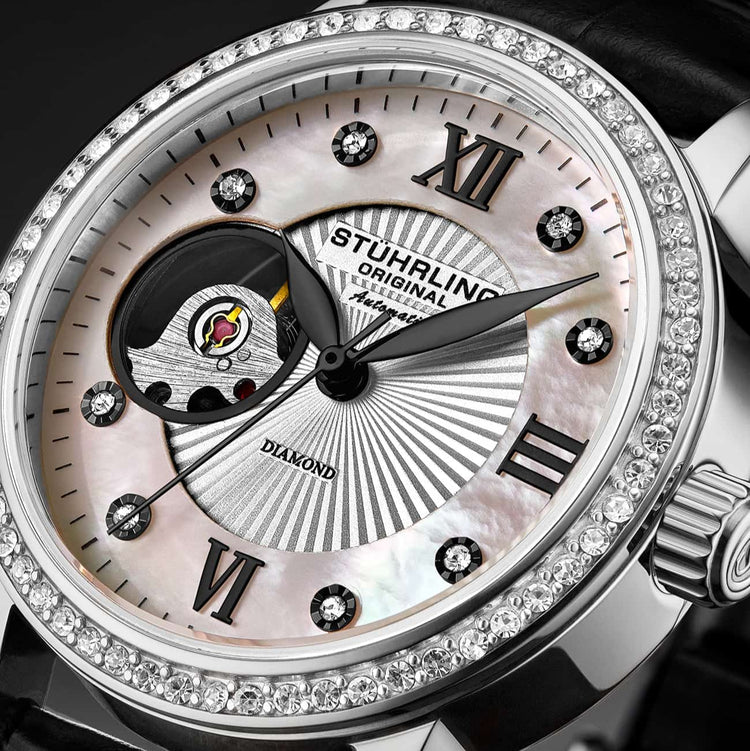 Silver Dial / Silver Case / Black Band