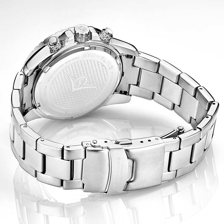 Black Dial / Silver Case / Silver Band