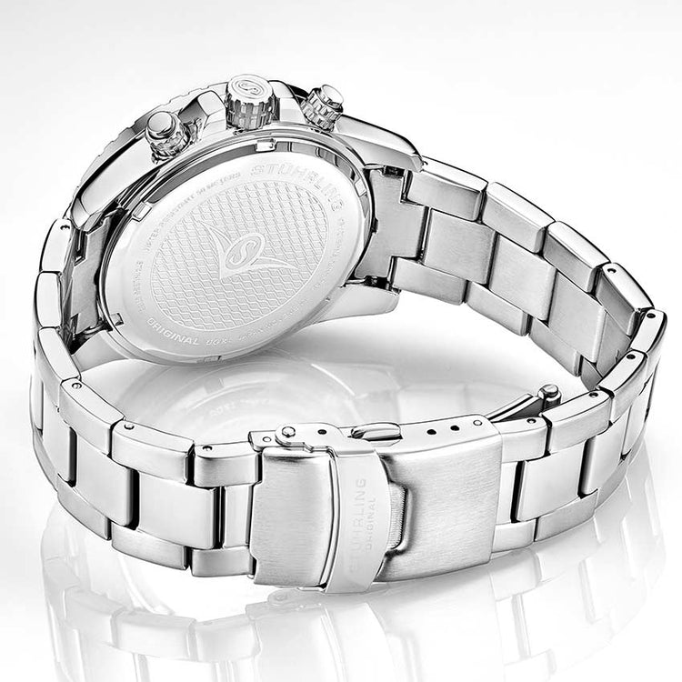 Green Dial / Silver Case / Silver Band