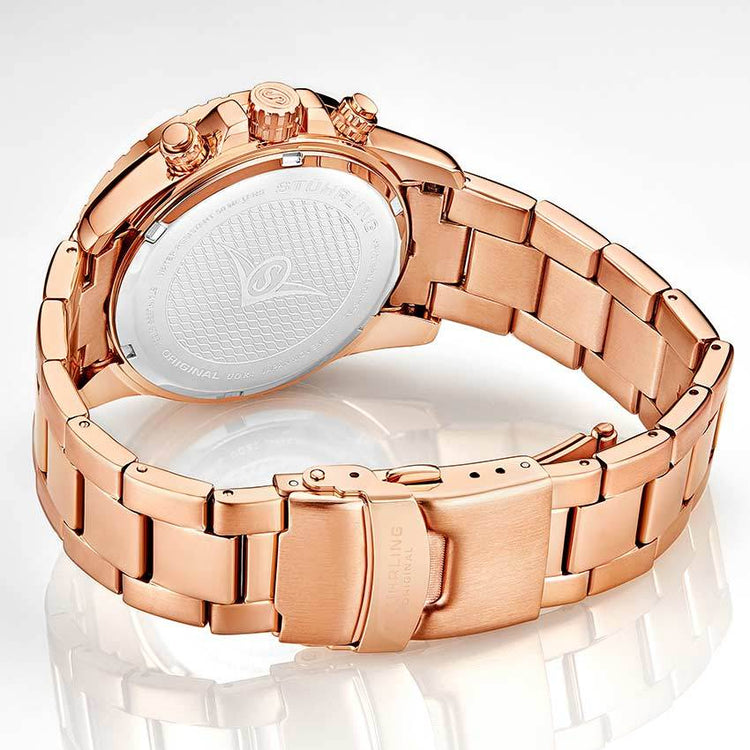 Black Dial / Rose Case / Rose Band