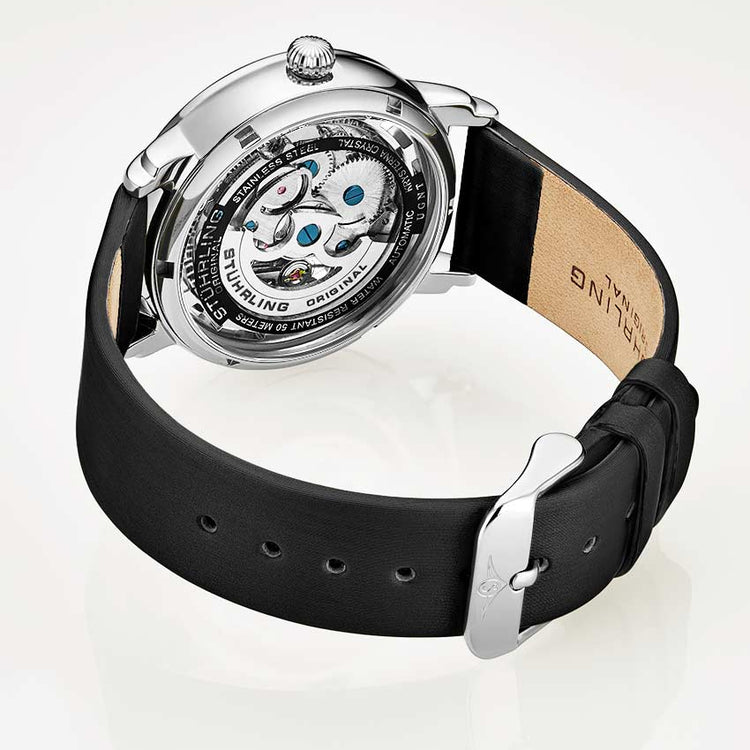 Silver Dial / Silver Case / Black Band
