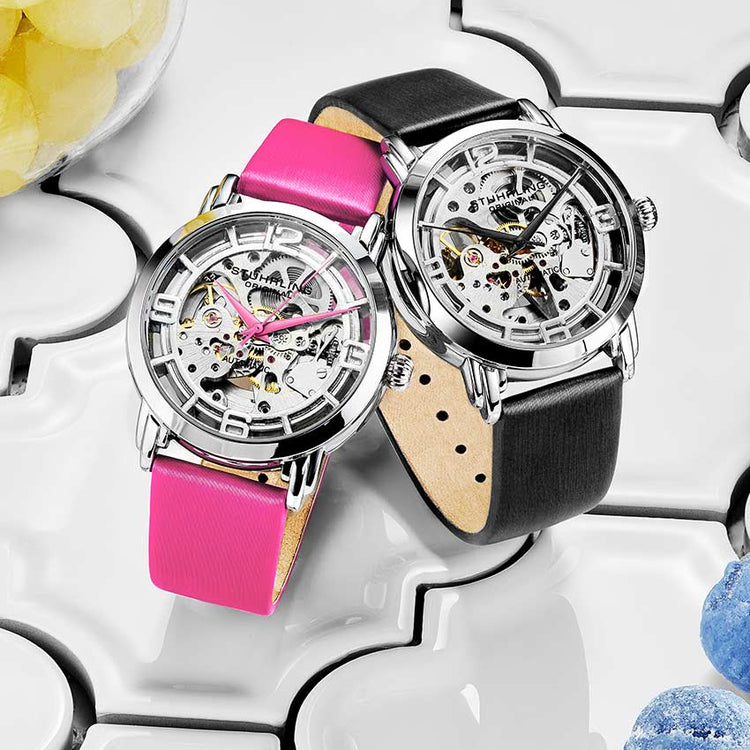 Silver Dial / Silver Case / Black Band
