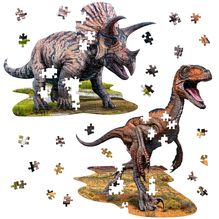 DINOSAUR BUNDLE: I AM TRICERATOPS 100 & I AM RAPTOR 100