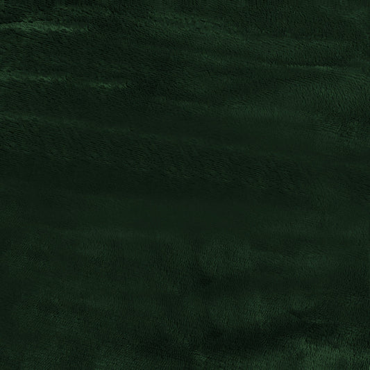 Ultra-Soft Velvet Plush Reversible Sherpa Fleece Blanket - Forest Green (King / California King)