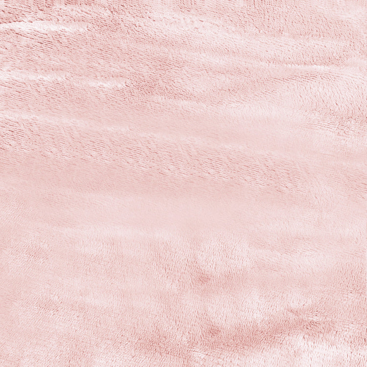 Ultra-Soft Velvet Plush Reversible Sherpa Fleece Blanket - Pink