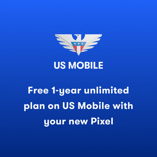 Google Pixel 9 128GB + 1 Year Free Service US Mobile Unlimited