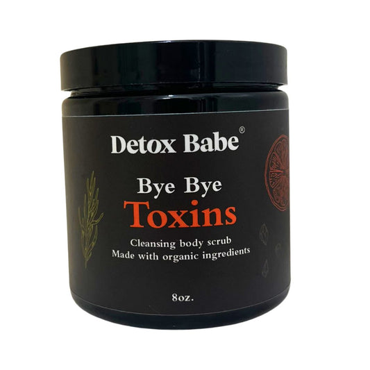 Bye Bye Toxins Body Scrub 6oz