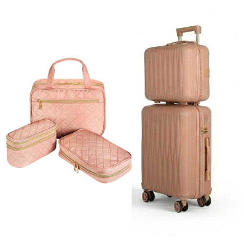 Travel Trio + 2-Piece Carry-On Luggage Set