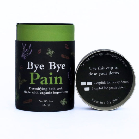 Bye Bye Pain Organic Detox Bath Salt Soak 8oz