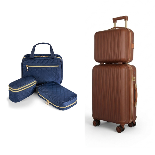 Travel Trio + 2-Piece Carry-On Luggage Set