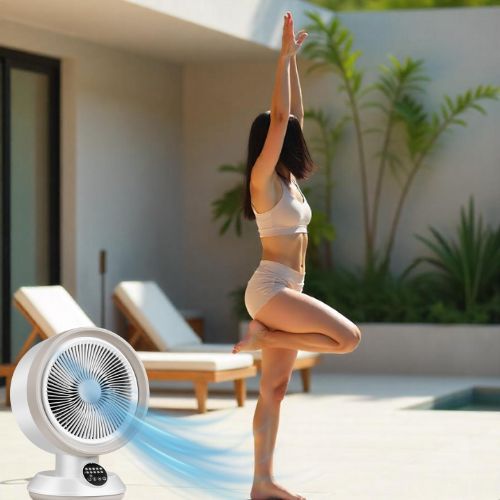 VIENTO 2 in 1 Heater Fan Combo W Remote- White