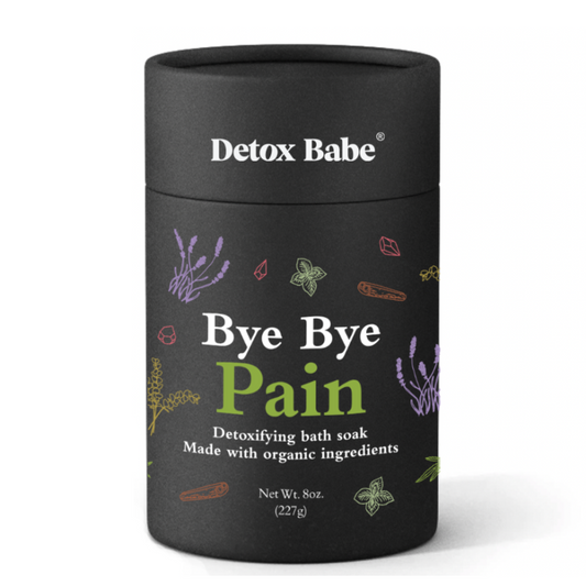 Bye Bye Pain Organic Detox Bath Salt Soak 8oz