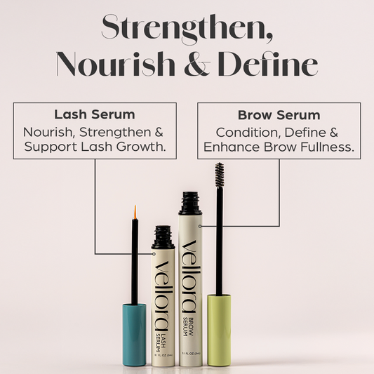 Vellora Brow & Lash Serum Combo - 3ml each