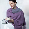 The Emelia Multicolored Faux Cashmere Reversible